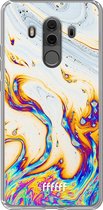 Huawei Mate 10 Pro Hoesje Transparant TPU Case - Bubble Texture #ffffff