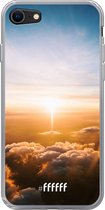 6F hoesje - geschikt voor iPhone SE (2020) - Transparant TPU Case - Cloud Sunset #ffffff