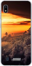 Samsung Galaxy A10 Hoesje Transparant TPU Case - Sea of Clouds #ffffff