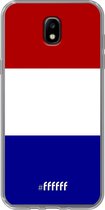 Samsung Galaxy J5 (2017) Hoesje Transparant TPU Case - Nederlandse vlag #ffffff