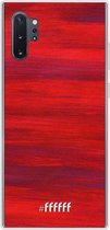 Samsung Galaxy Note 10 Plus Hoesje Transparant TPU Case - Scarlet Canvas #ffffff