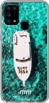 Samsung Galaxy M31 Hoesje Transparant TPU Case - Yacht Life #ffffff