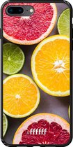iPhone 8 Plus Hoesje TPU Case - Citrus Fruit #ffffff