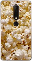 Nokia X6 (2018) Hoesje Transparant TPU Case - Popcorn #ffffff