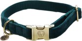 Kentucky Dogwear Hondenhalsband Velvet - Emerald M - 36-52cm