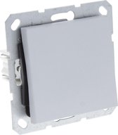Q-Link S-Line schakelaar - inbouw - wissel - aluminium