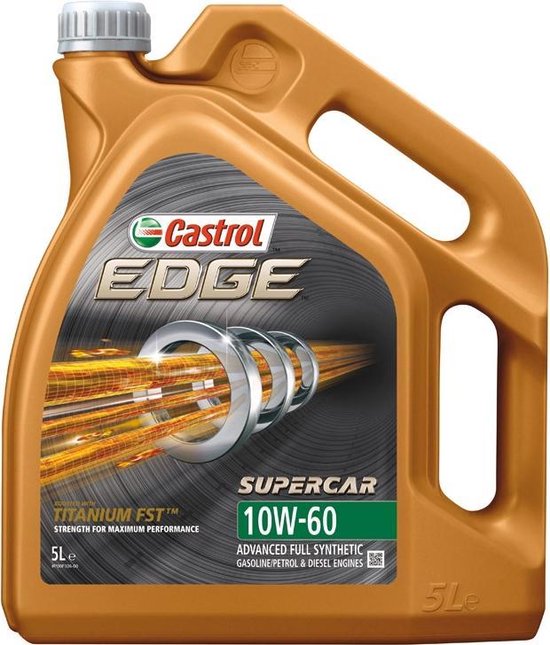 Castrol Motorolie Edge 10W-60 5-liter Supercar WG