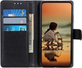 GadgetBay Wallet kunstleer hoesje voor iPhone 12 Pro Max - zwart