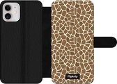 Wallet case - geschikt voor iPhone 11 Pro Max - Giraffeprint