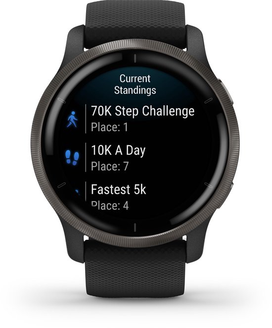 Garmin Venu 2 - Health Smartwatch - Zwart