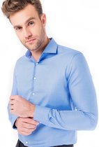 Web Blouse Overhemd Heren Blauw - 40
