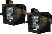 Beamerlamp geschikt voor de BARCO iD R600 beamer, lamp code R9841842 / R9841823. Bevat originele UHP lamp, prestaties gelijk aan origineel.