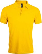 SOLS Heren Prime Pique Poloshirt met korte mouwen (Goud)