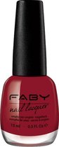 Faby Nagellak I Know What Is Best Dames 15 Ml Vegan Rood