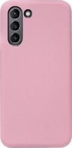 ADEL Siliconen Back Cover Softcase Hoesje Geschikt voor Samsung Galaxy S21 - Roze