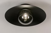 Lumidora Plafondlamp 74268 - G9 - Zwart - Grijs - Metaal - Badkamerlamp - ⌀ 35 cm