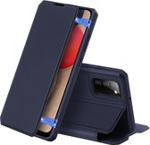 Samsung Galaxy A02s Hoesje - Dux Ducis Skin X Case - Donker Blauw