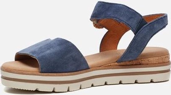 Gabor Comfort sandalen blauw - Maat 37.5 | bol.com