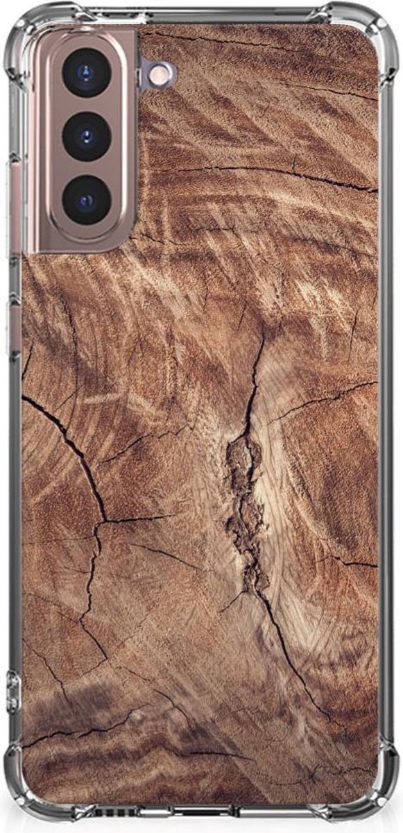 Samsung Galaxy S21 Plus Stevig Telefoonhoesje Tree Trunk