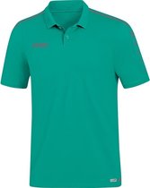 Jako Polo Striker 2.0 Turkoois-Antraciet Maat 4XL