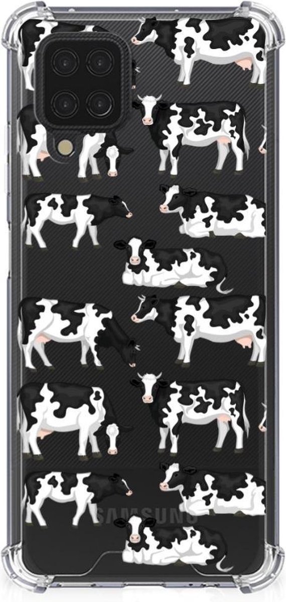 Samsung Galaxy A12 Case Anti-shock Koetjes