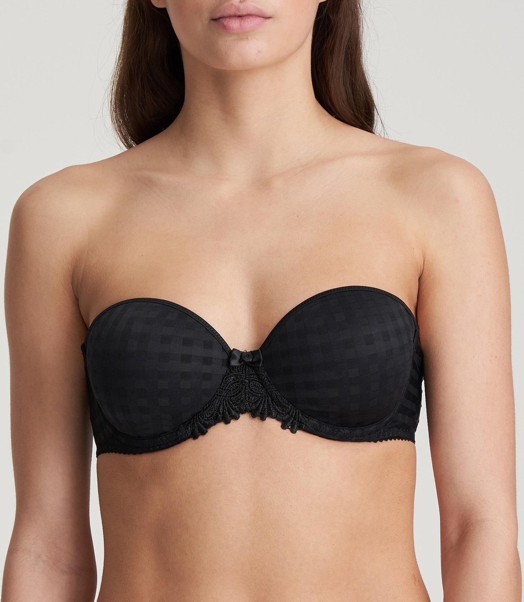 Marie Jo Avero Strapless Bh 0200413 Zwart - maat EU 90D / FR 105D