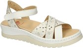 Brako -Dames -  wit - sandalen - maat 37