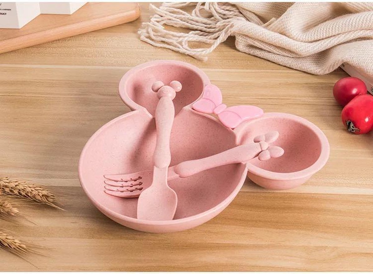 Set de couverts pour enfant Minnie de Disney