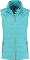Kjelvik damesbodywarmer Patricia aqua - maat 44