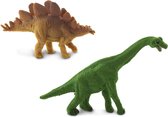 Safari Dinosaurussen Speelset 2,5 Cm Groen 192-delig