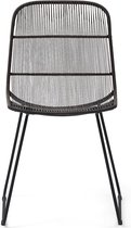 Riviera Maison Tuinstoel - Draadstoel - Hartford Outdoor Dining Chair - Zwart