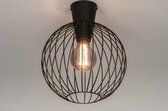Lumidora Plafondlamp 73632 - E27 - Zwart - Metaal - ⌀ 30 cm