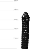 Dildo Extra Groot - 30 cm - Dildo - Dildo Normaal - Zwart - Discreet verpakt en bezorgd