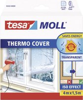 Tesa tesamoll thermo cover PE raamisolatie folie - 4 x 1,5 meter