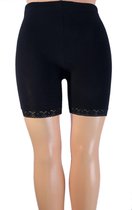 Short legging met kant blauw 110-116