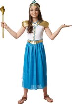 dressforfun - Kleine prinses Amneris 128 (7-8y) - verkleedkleding kostuum halloween verkleden feestkleding carnavalskleding carnaval feestkledij partykleding - 302670