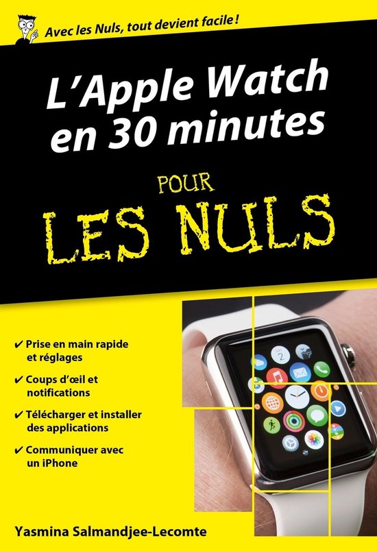 L'Apple Watch en 30 minutes pour les Nuls - cover