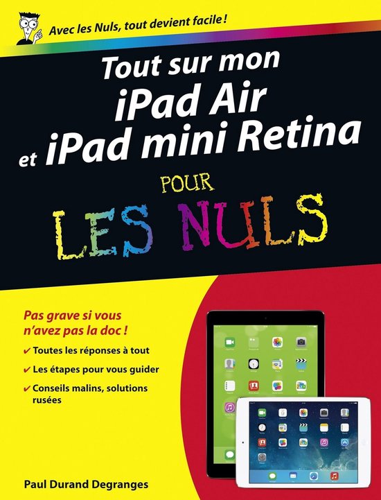 Tout sur mon iPad Air et iPad mini Retina Pour lesnuls - cover