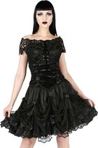 Sinister Korte jurk -M- 991 Zwart
