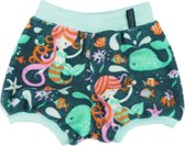 Handgemaakt kort broekje met zeemeerminnen - Bloomer Magical Mermaid - 98-104