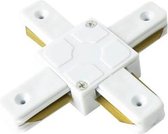 Spanningsrail Doorverbinder - Frinto - X Kruis Koppeling - 1 Fase - Wit