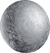 LED Wandlamp - Wandverlichting - Trinon Cuno - 8W - Warm Wit 3000K - Rond - Mat Zilver - Aluminium