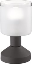 LED Tafellamp - Tafelverlichting - Trinon Garlo - E14 Fitting - Rond - Roestkleur - Aluminium
