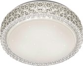 LED Plafondlamp - Trinon Pegyon - 12W - Warm Wit 3000K - Rond - Mat Wit - Acryl