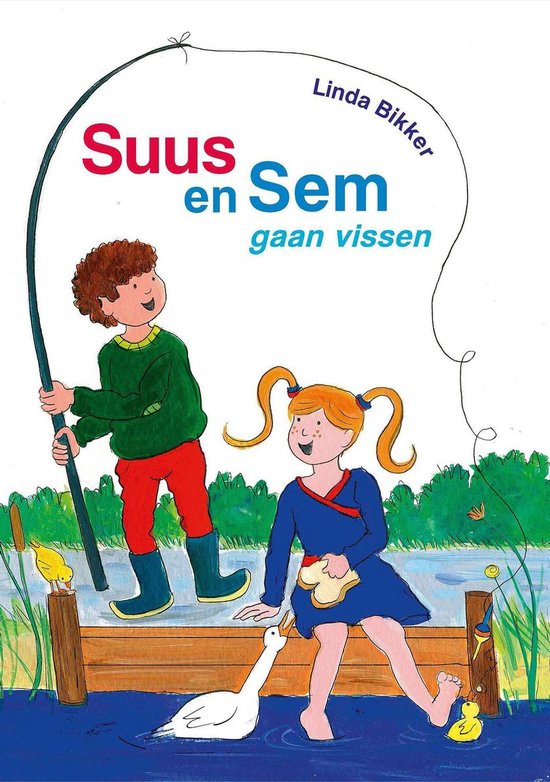 Suus en Sem 6 - Suus en Sem gaan vissen - cover