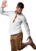 dressforfun - Hemd Franzl XL - verkleedkleding kostuum halloween verkleden feestkleding carnavalskleding carnaval feestkledij partykleding - 303003