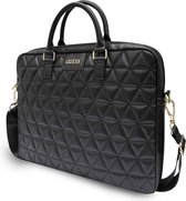 Guess Quilted Bag Geschikt pour Notebook 15 Le noir