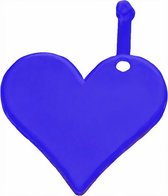 Amscan Ballongewicht Hart Junior 8 Gram Blauw