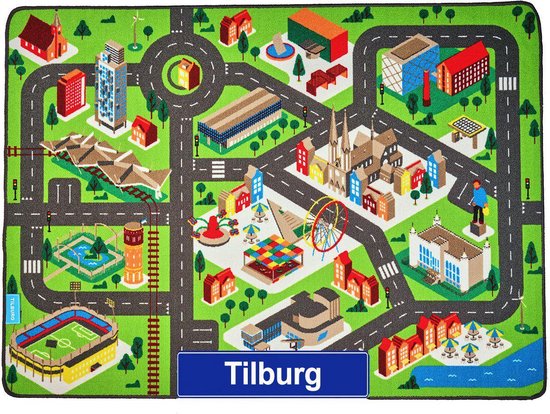 Jouw Speelkleed Tilburg - Verkeerskleed - Speeltapijt.
