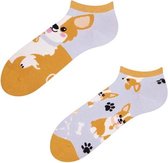 Good Mood Lage Sokken - Corgi Hond - Maat 39-42